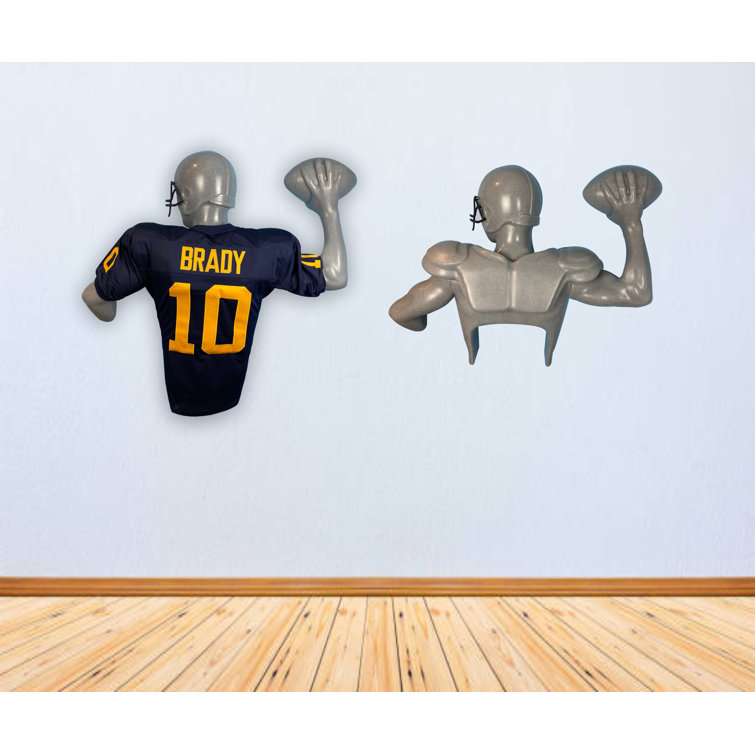 Jerzee Art 36'' x 7'' Resin Football Jersey Case Wayfair
